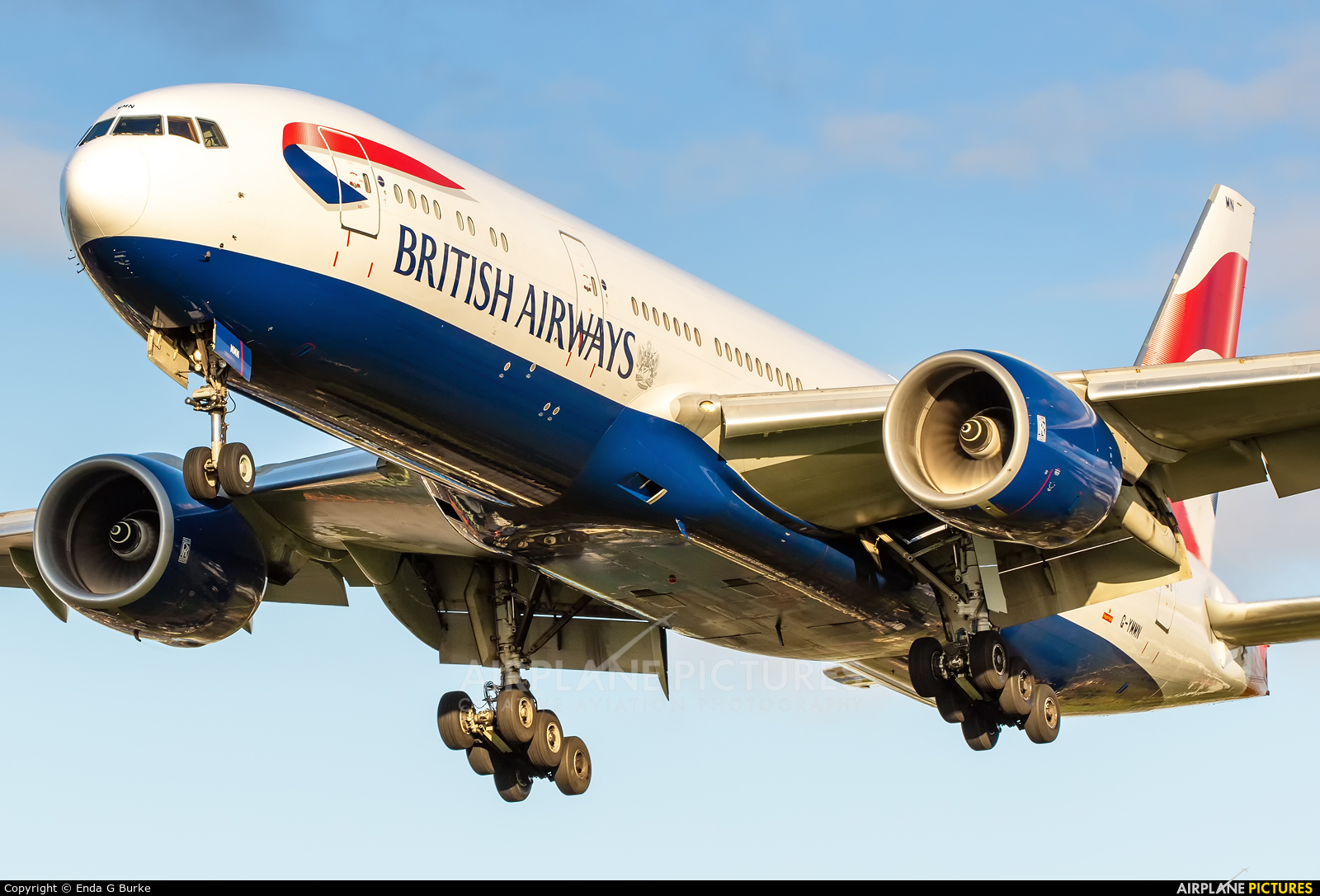 British Airways G-YMMN aircraft at London - Heathrow