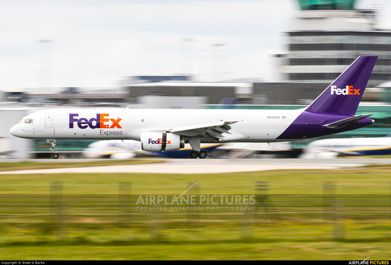 FedEx Federal Express N920FD aircraft at Manchester