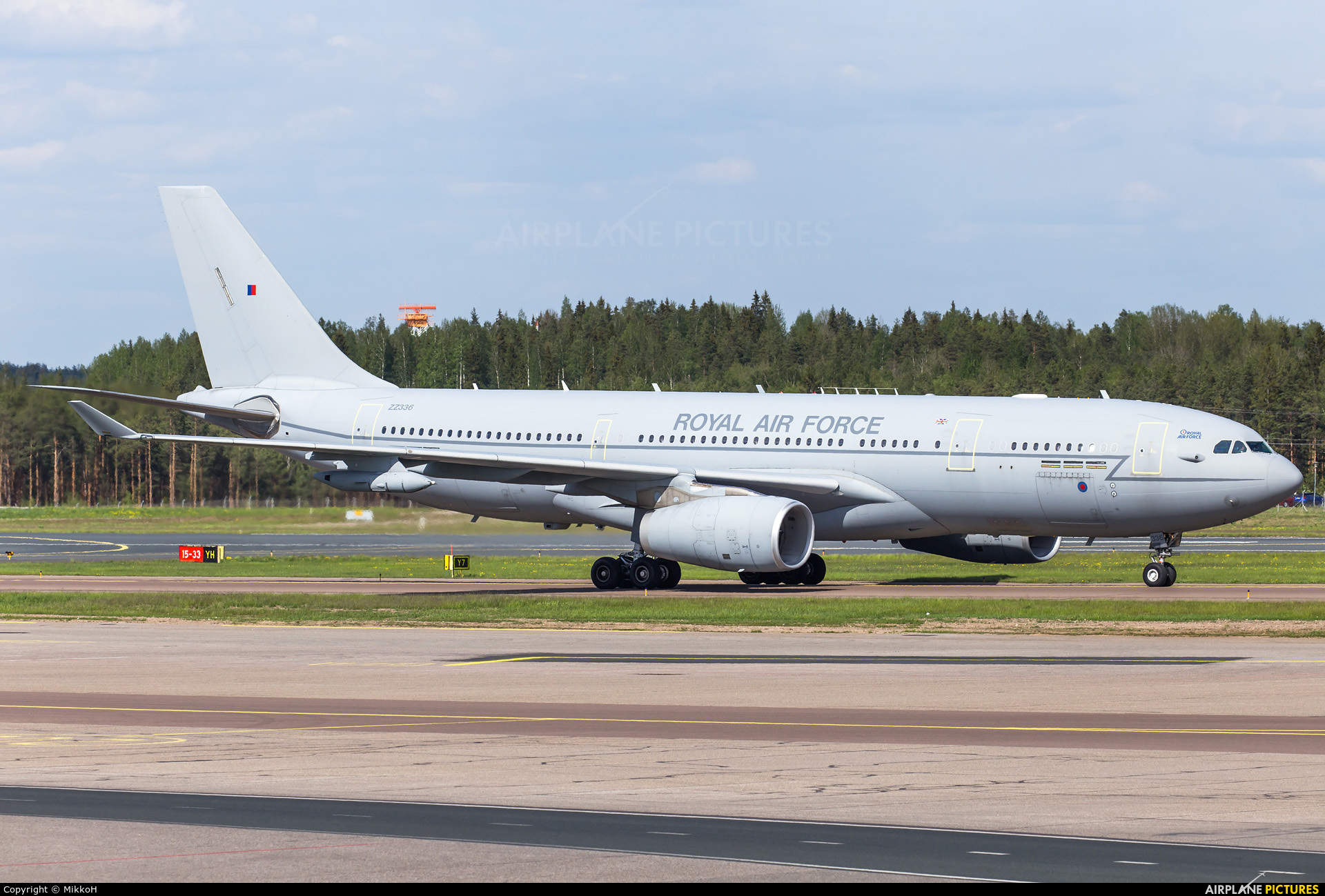 Royal Air Force ZZ336 aircraft at Helsinki - Vantaa