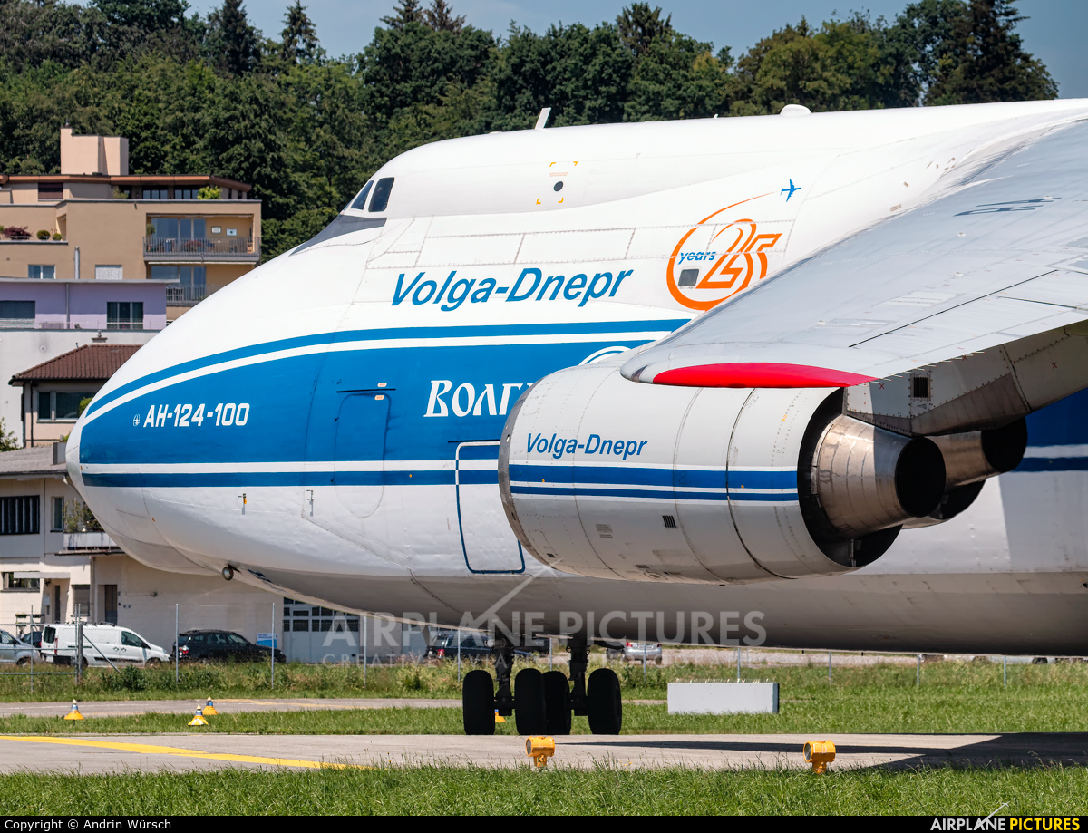 Volga Dnepr Airlines RA-82043 aircraft at Emmen