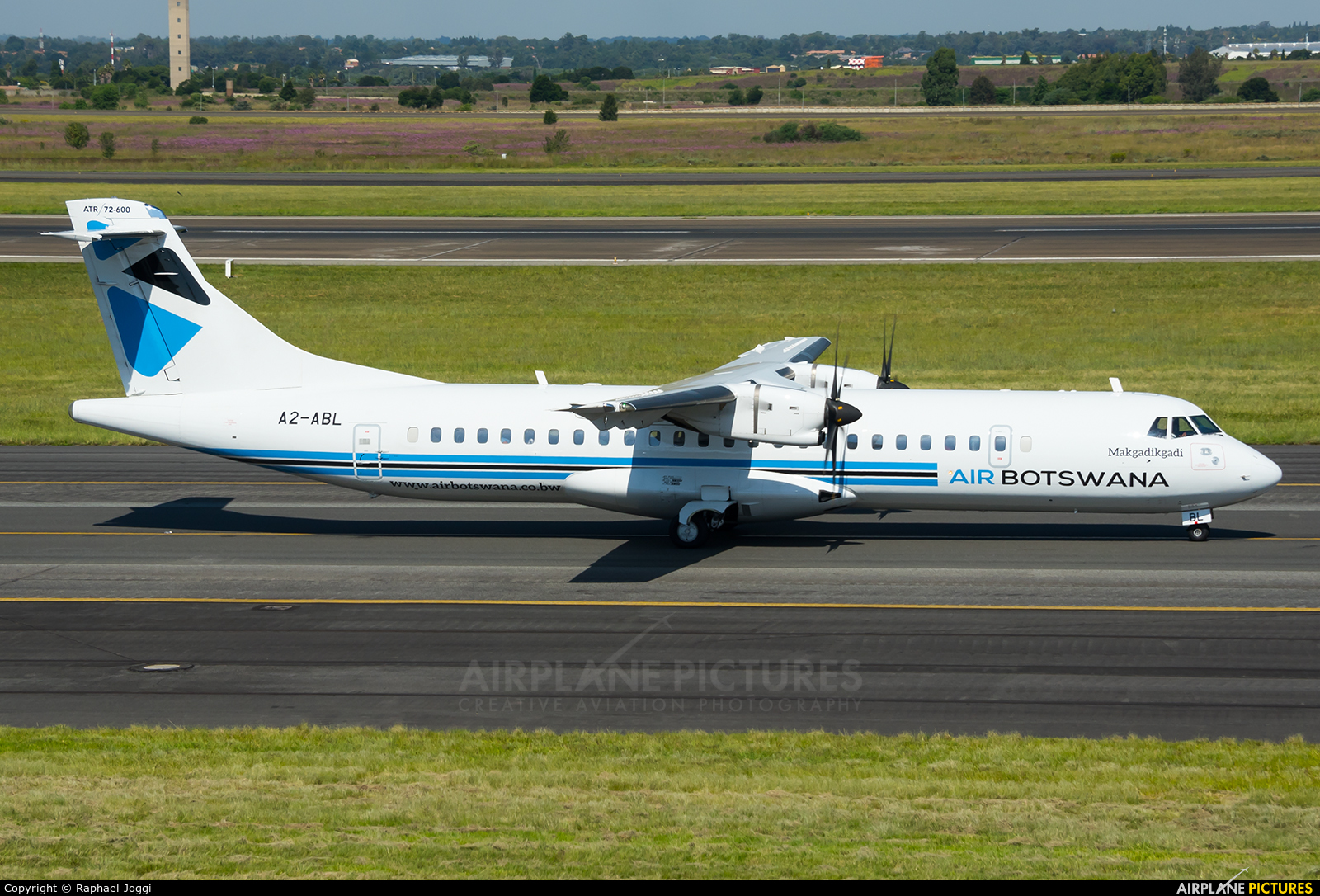 Air Botswana A2-ABL aircraft at Johannesburg - OR Tambo Intl