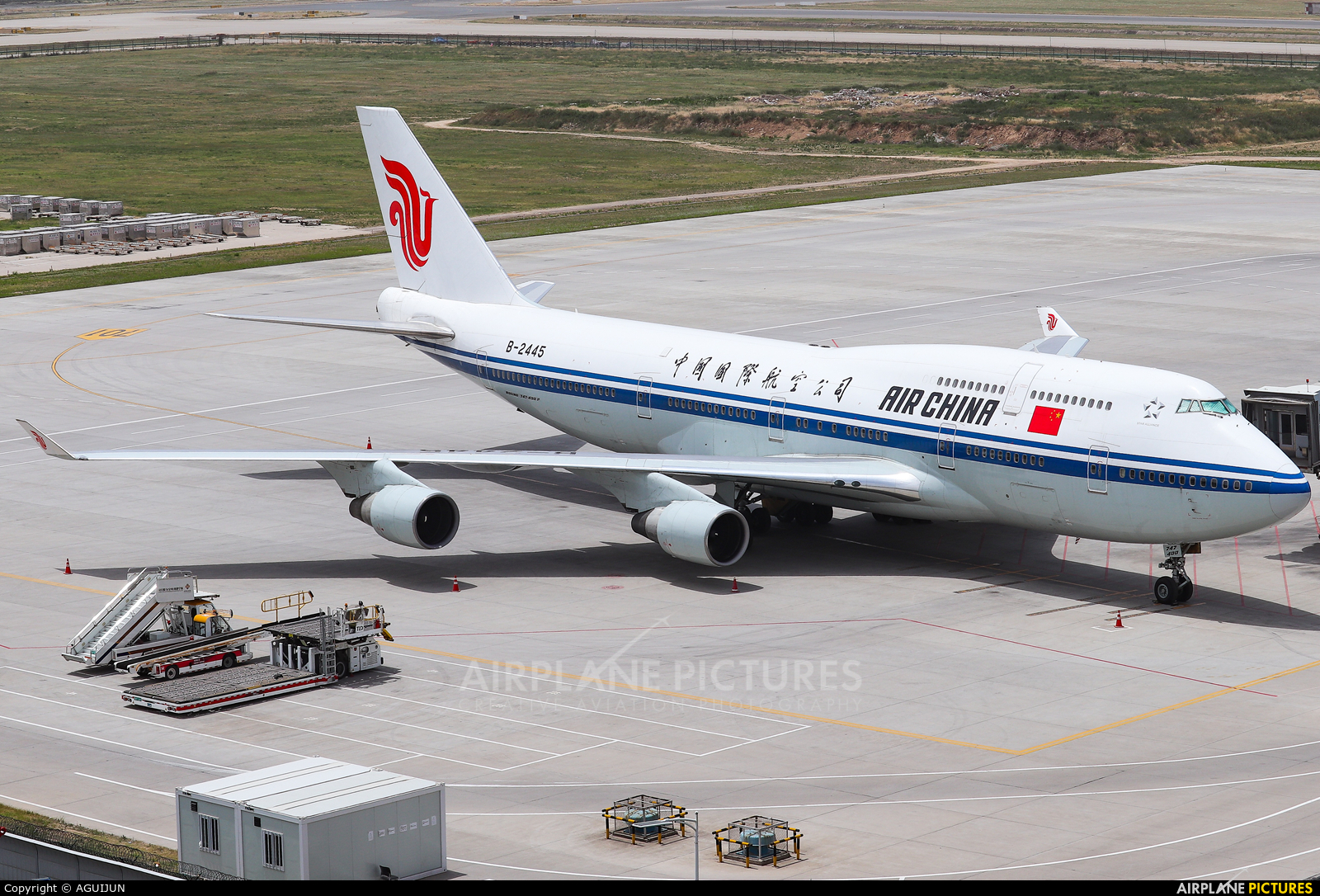 Air China B-2445 aircraft at 