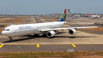 ZS-SND - South African Airways Airbus A340-600 aircraft