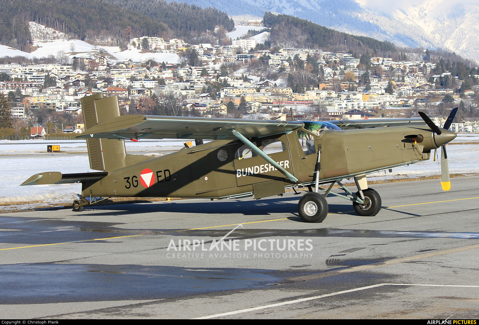 Austria - Air Force 3G-ED aircraft at Innsbruck