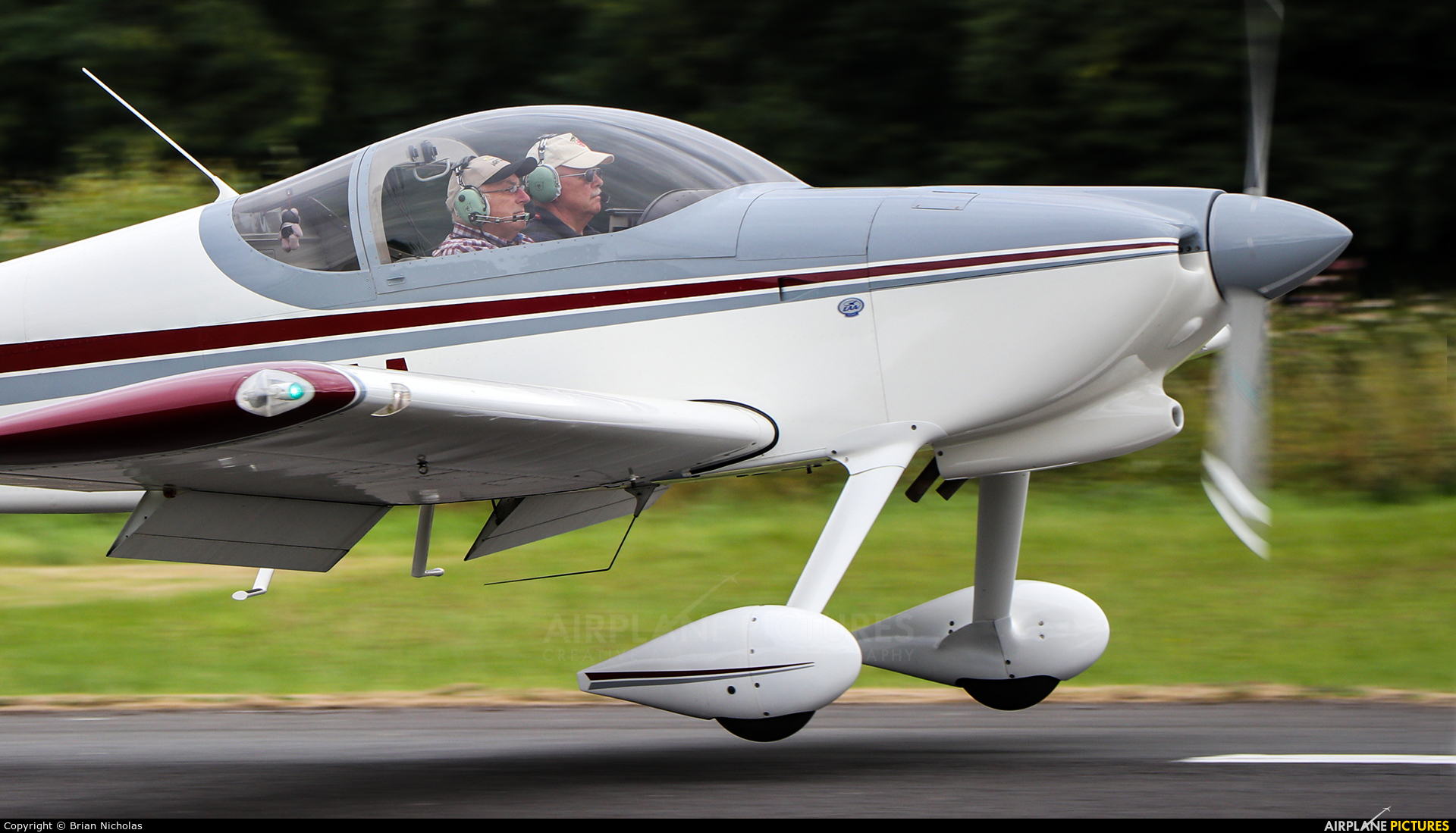 Private G-CCVM aircraft at Welshpool
