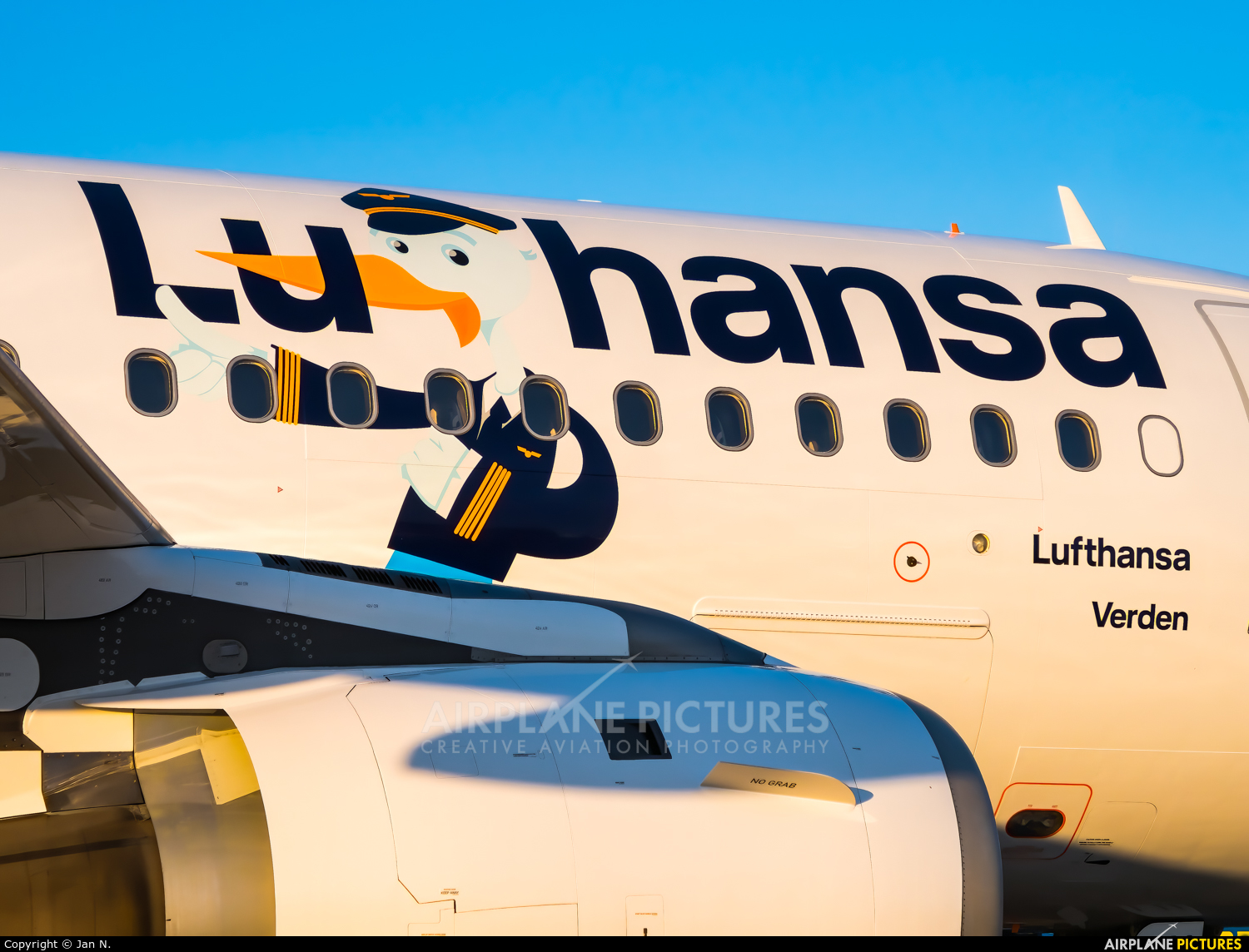 Lufthansa D-AILU aircraft at Munich