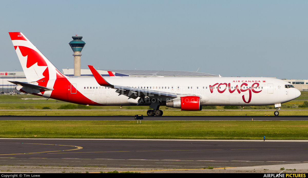 Air Canada Rouge C-FMWU aircraft at Toronto - Pearson Intl, ON