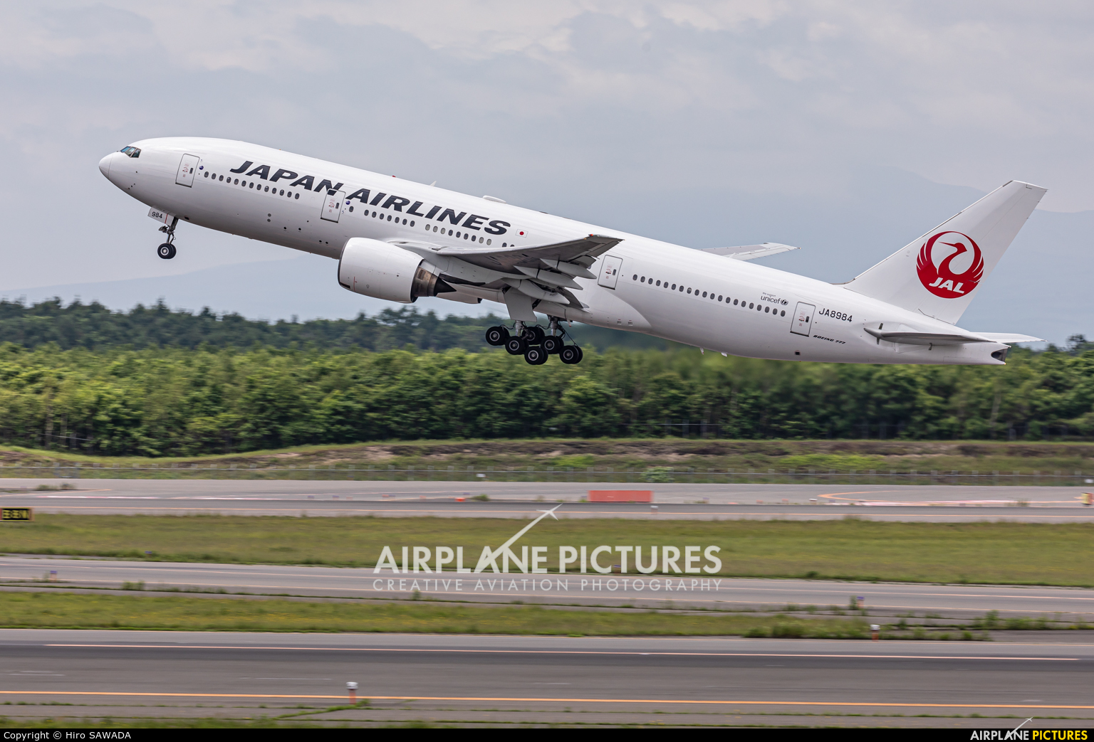 JAL - Japan Airlines JA8984 aircraft at New Chitose