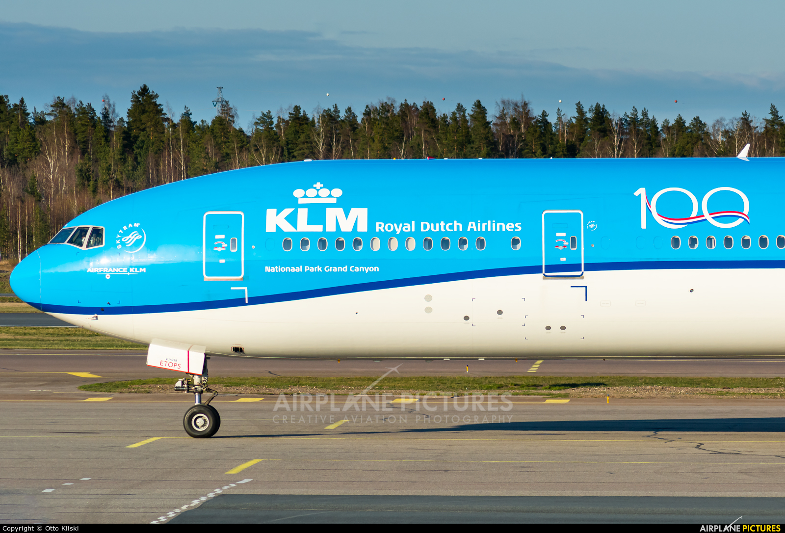 KLM PH-BVU aircraft at Helsinki - Vantaa