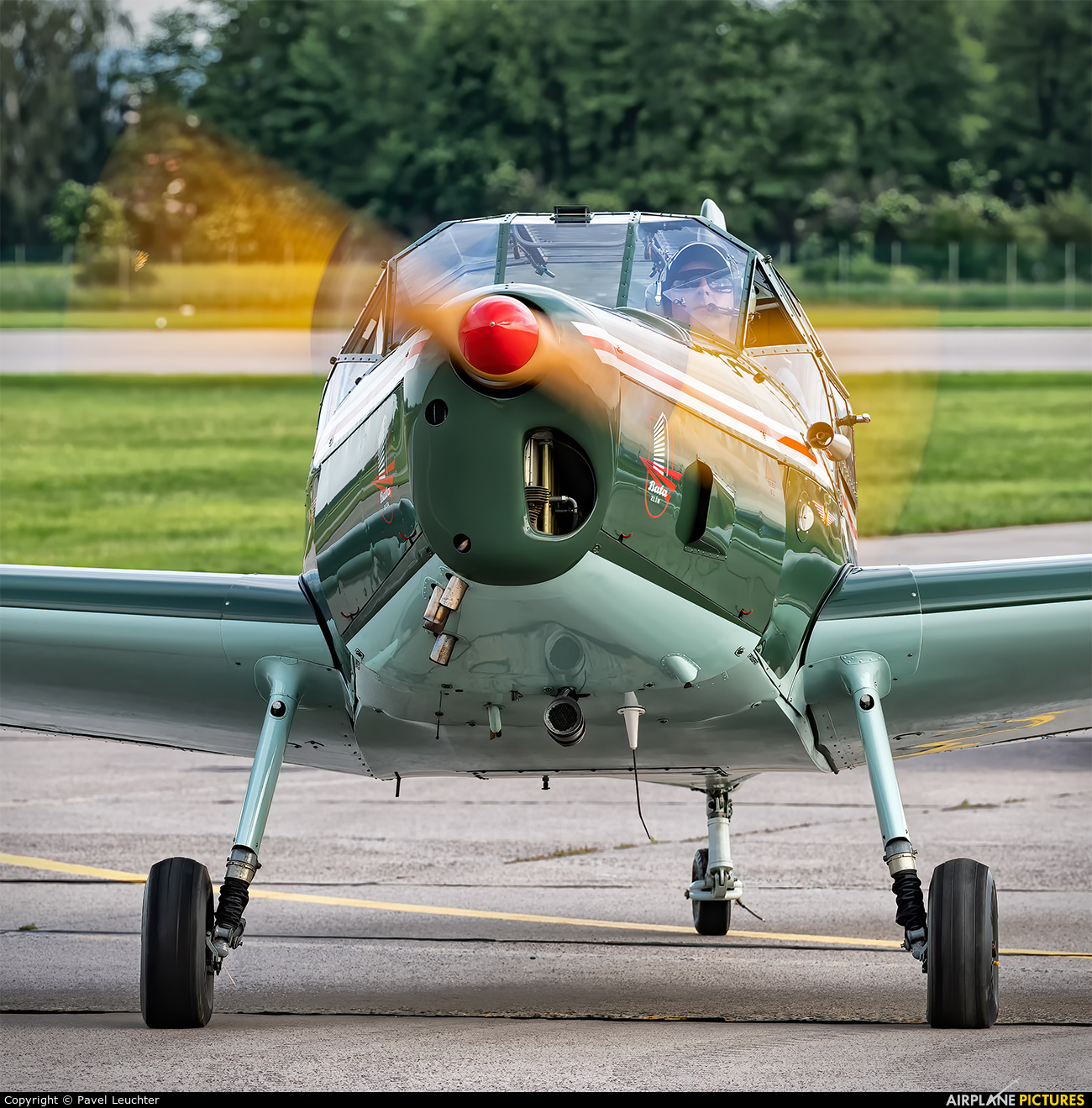 Private OK-BSA aircraft at Pardubice