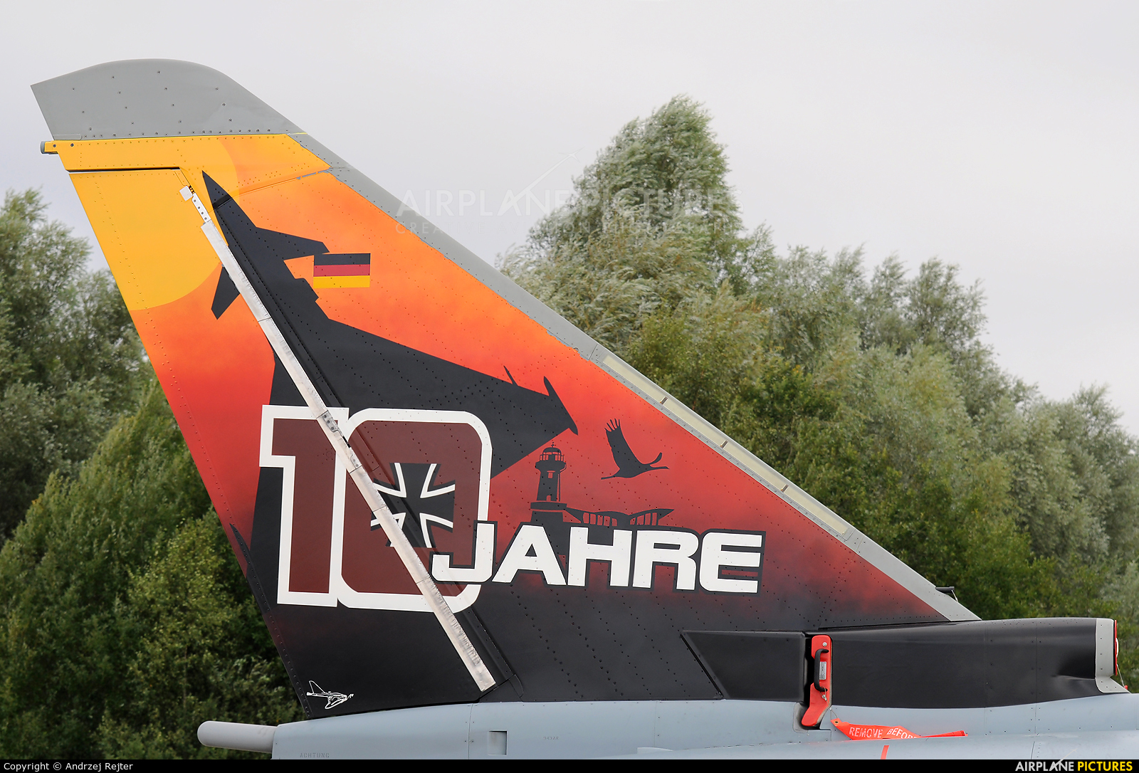 Germany - Air Force 30+47 aircraft at Rostock - Laage