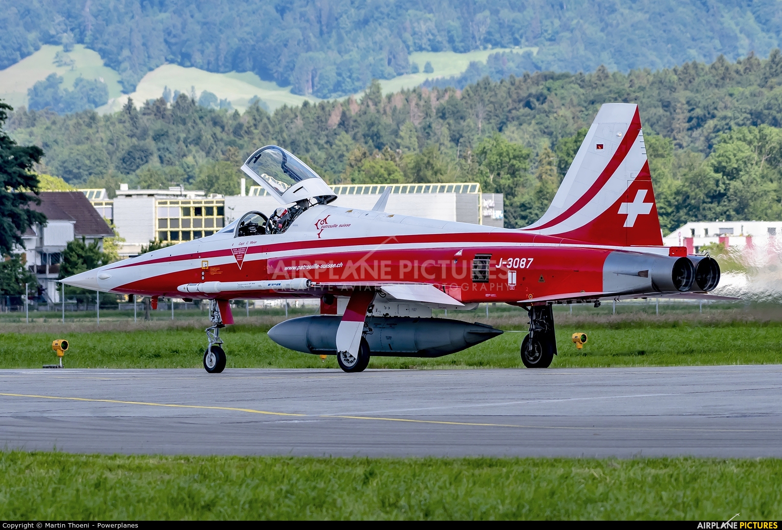 Switzerland - Air Force J-3087 aircraft at Emmen