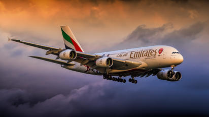 A6-EUA - Emirates Airlines Airbus A380