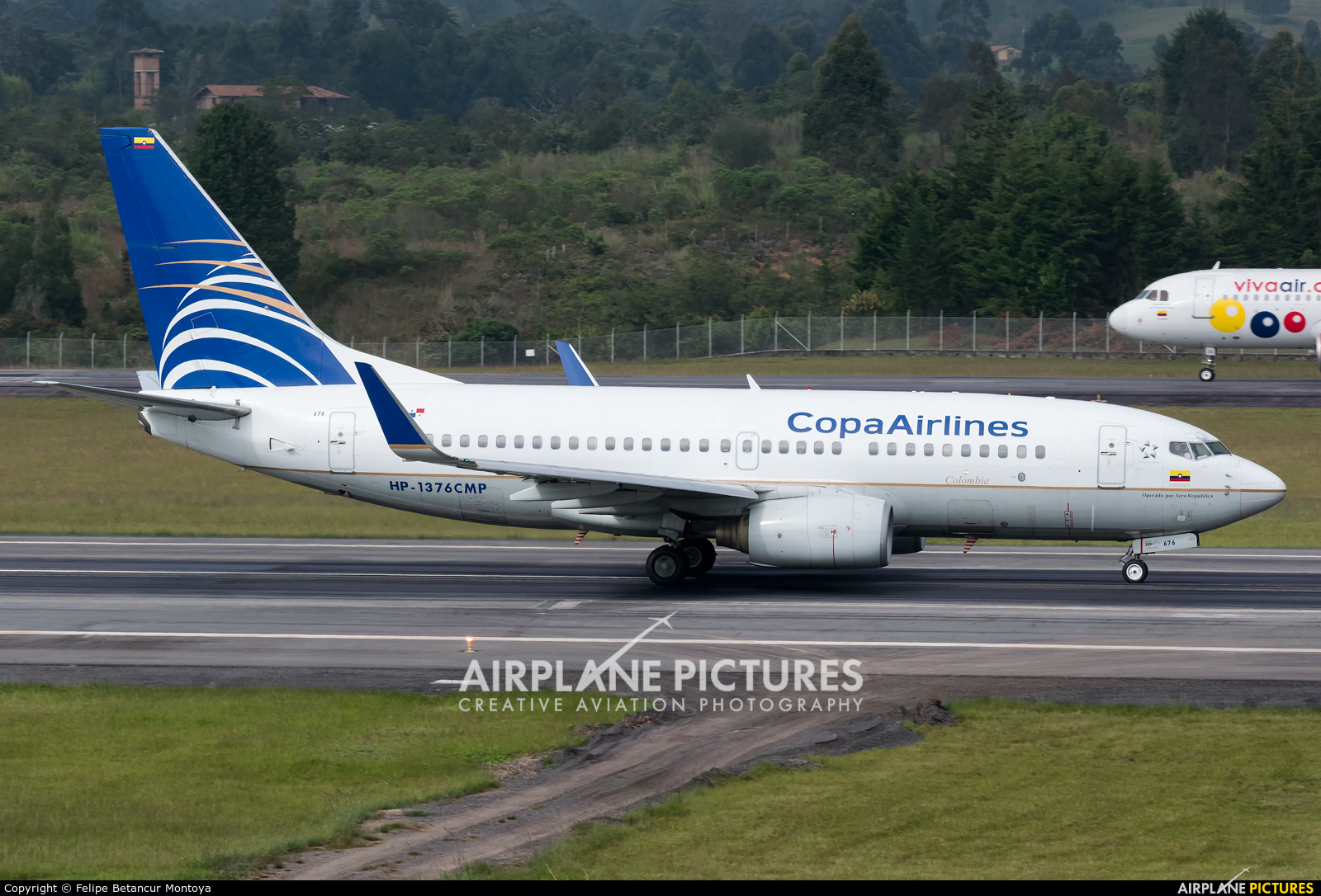 Copa Airlines HP-1376CMP aircraft at Medellin - Jose Maria Cordova Intl