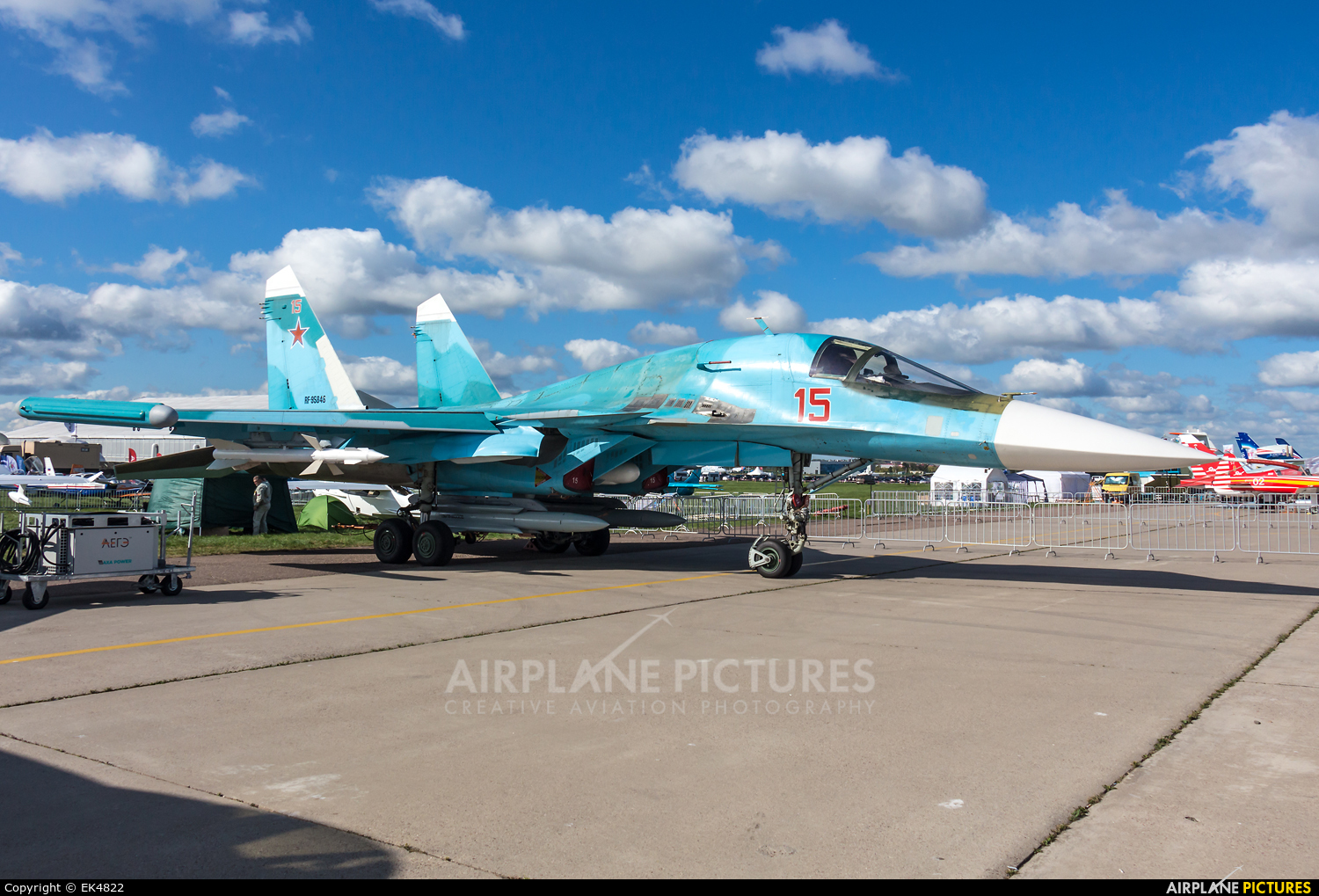 Russia - Air Force RF-95848 aircraft at Zhukovsky International Airport