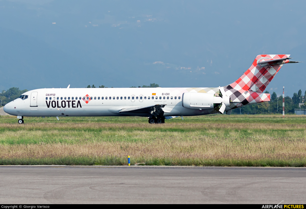 Volotea Airlines EI-EXI aircraft at Bergamo - Orio al Serio