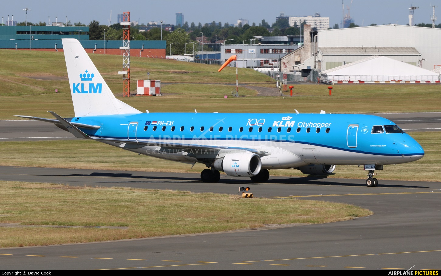 KLM Cityhopper PH-EXI aircraft at Birmingham