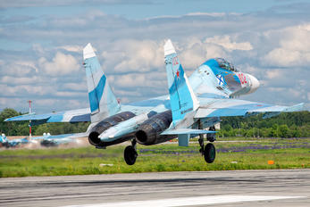RF-33757 - Russia - Navy Sukhoi Su-27UB