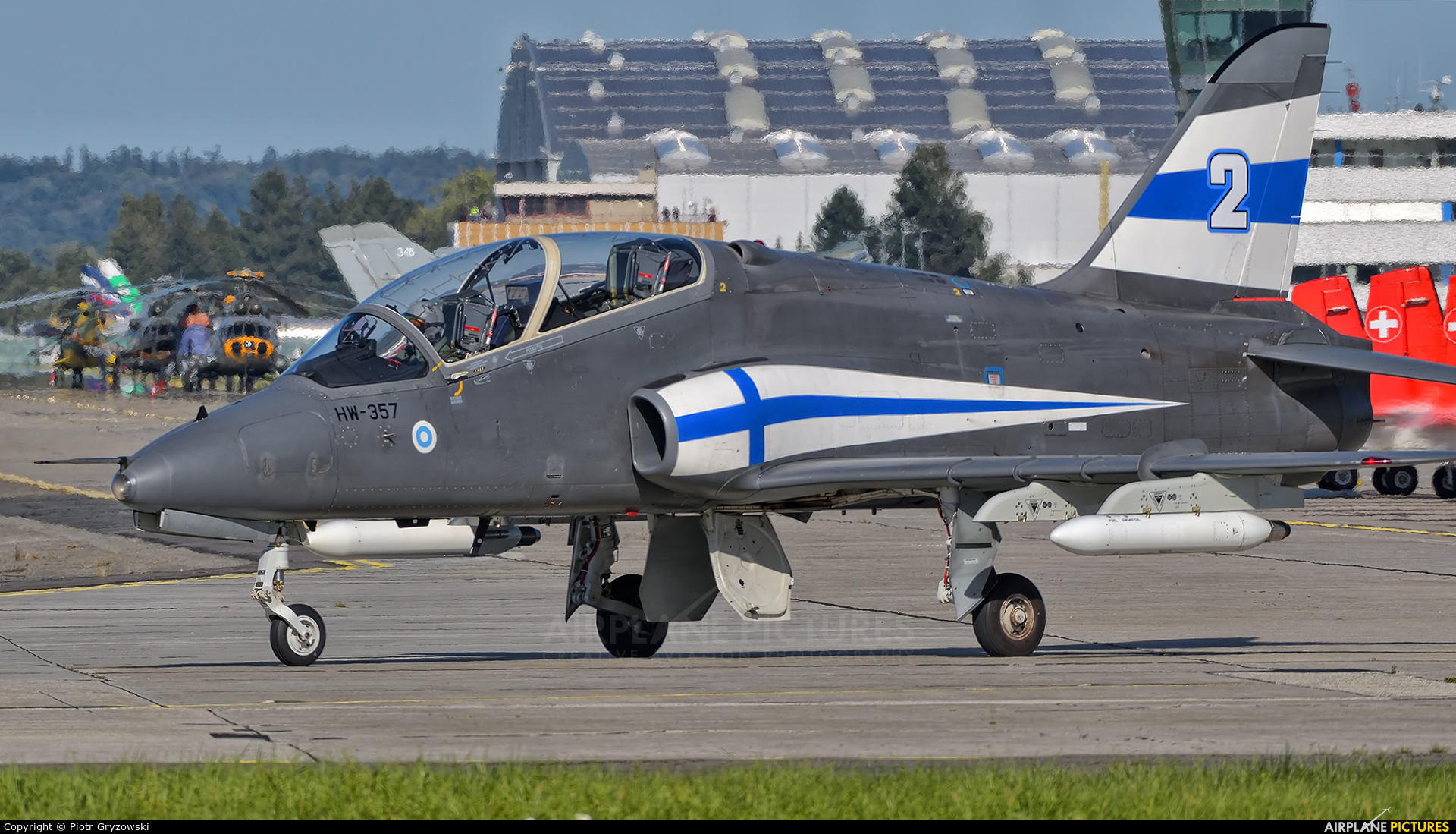Finland - Air Force: Midnight Hawks HW-357 aircraft at Ostrava Mošnov