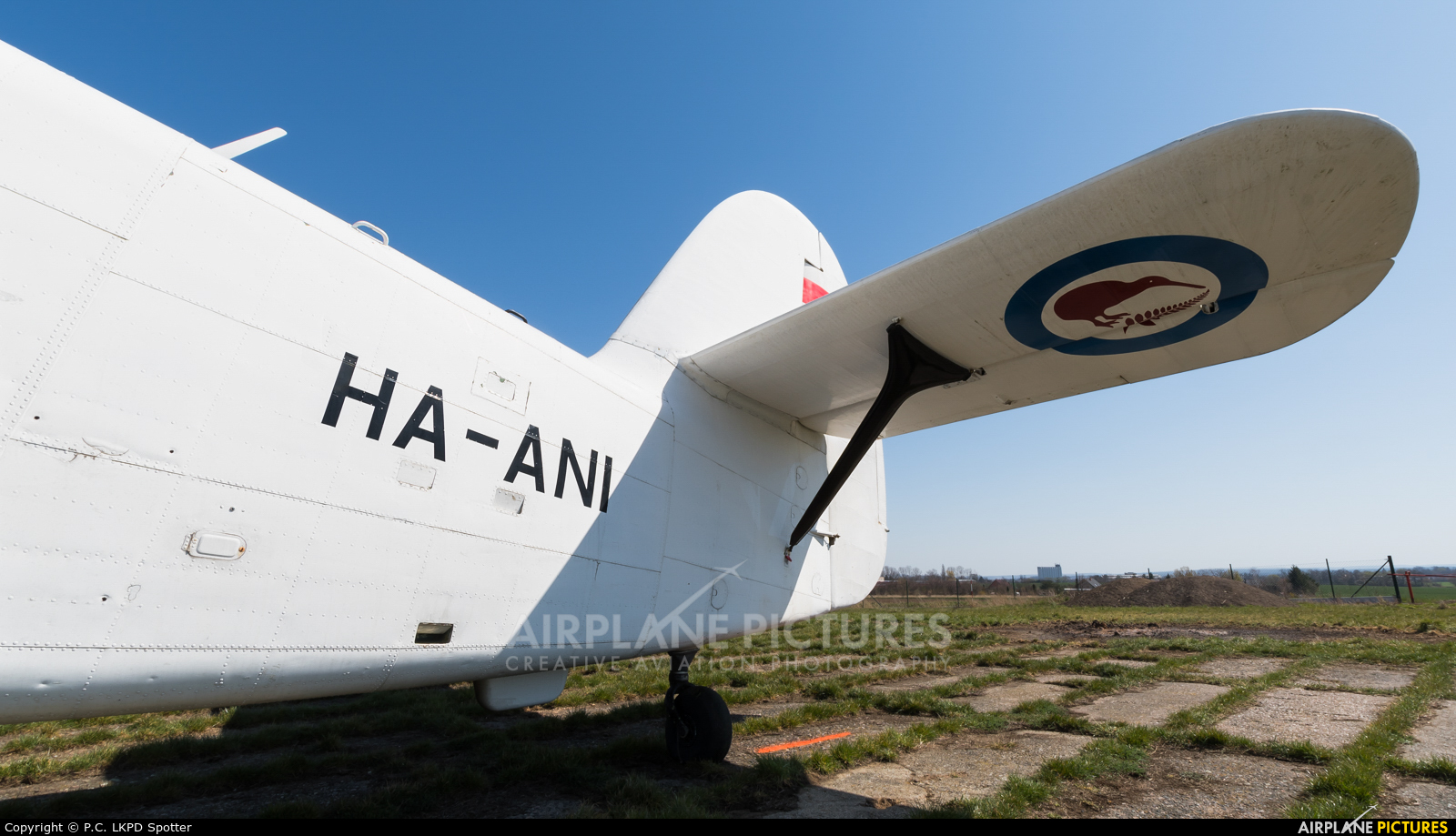 Private HA-ANI aircraft at Chrudim