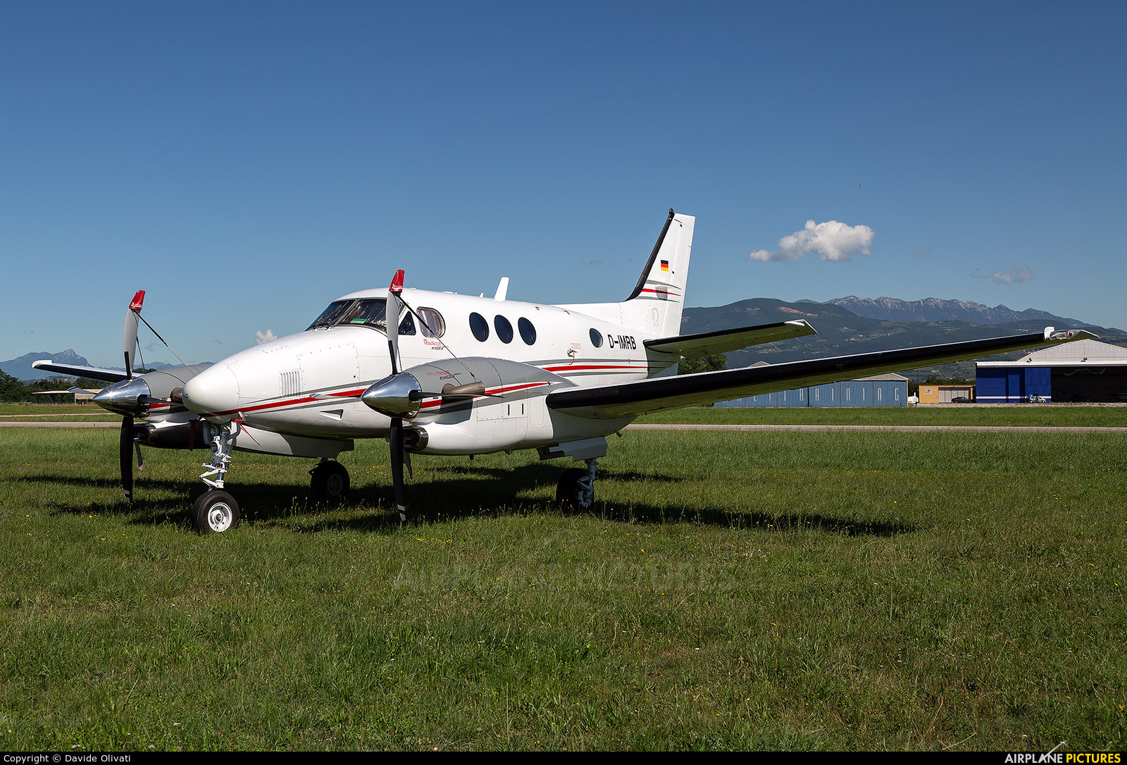Private D-IMRB aircraft at Verona - Boscomantico