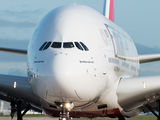 A6-EUQ - Emirates Airlines Airbus A380 aircraft