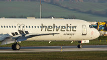 HB-JVF - Helvetic Airways Fokker 100 aircraft