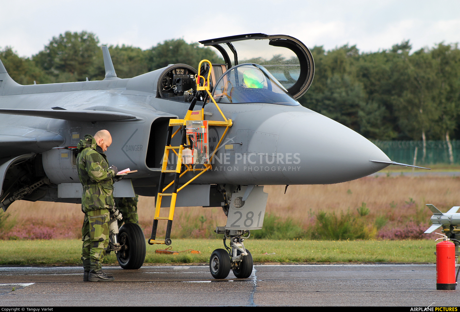 Sweden - Air Force 281 aircraft at Kleine Brogel