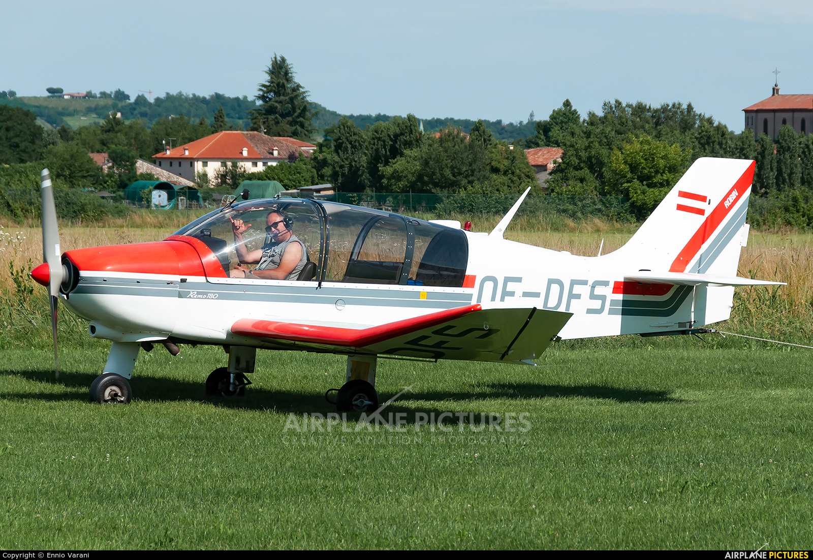 Private OE-DFS aircraft at Thiene - Arturo Ferrarin