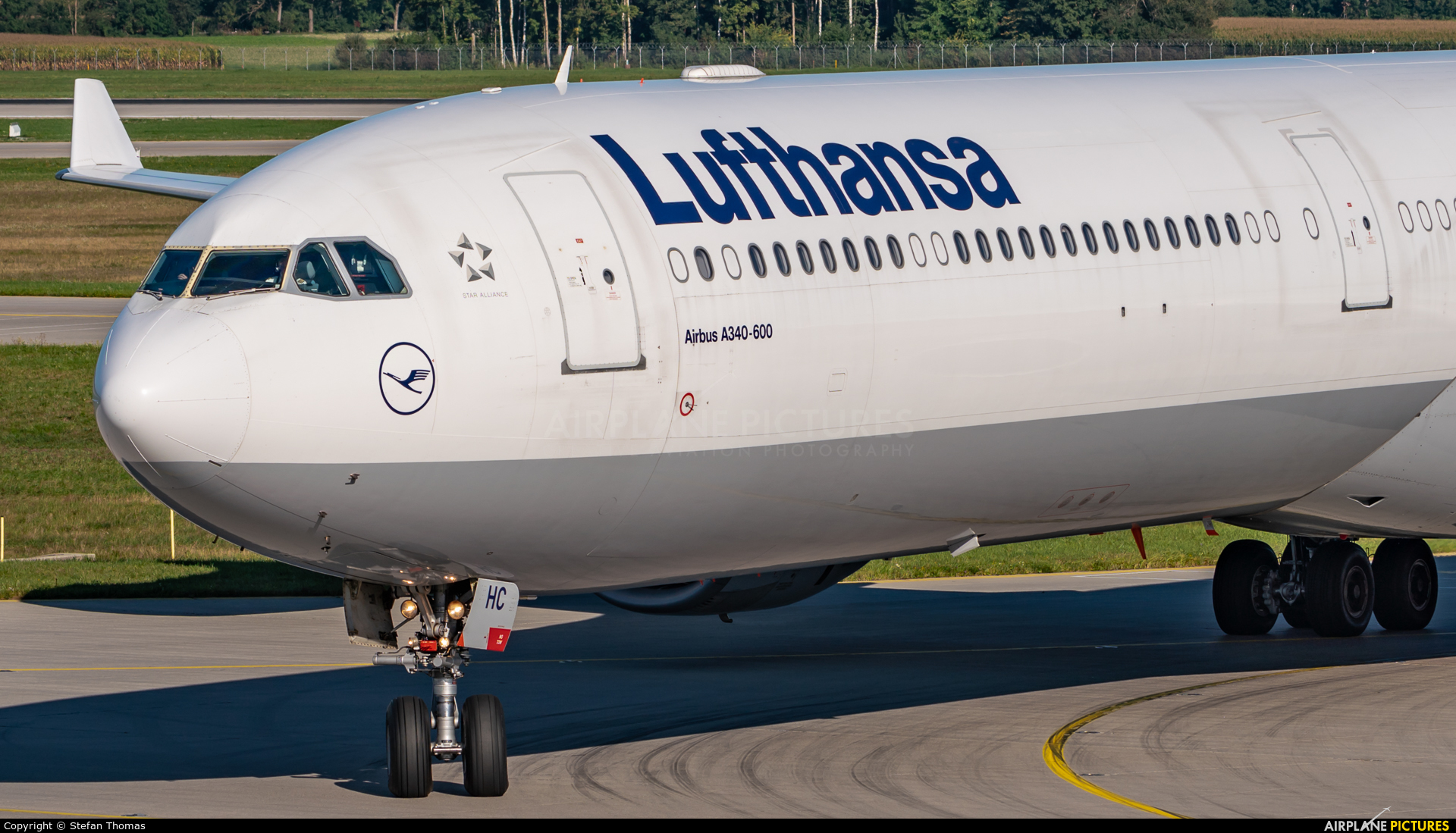 Lufthansa D-AIHC aircraft at Munich