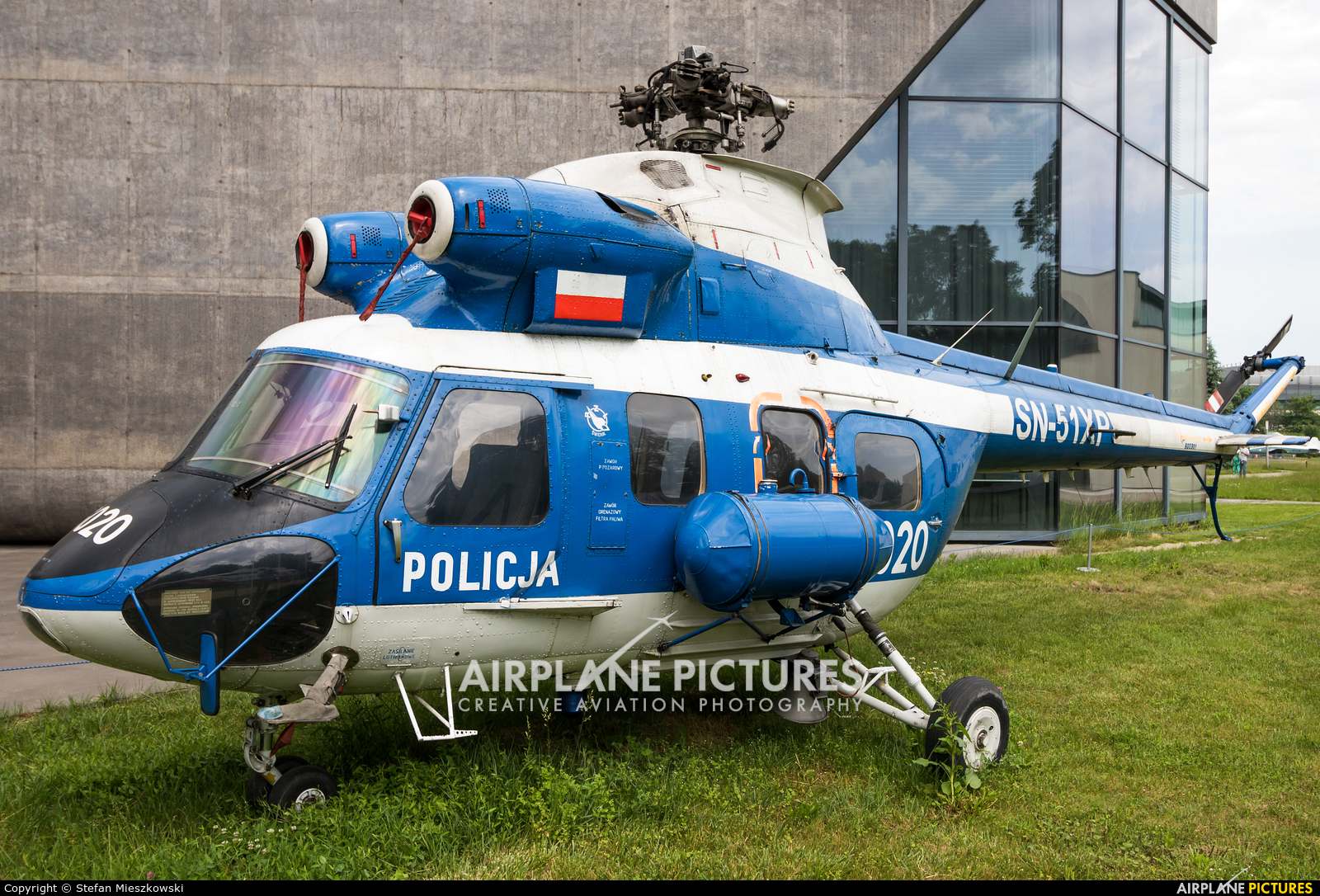 Poland - Police SN-51XP aircraft at Kraków, Rakowice Czyżyny - Museum of Polish Aviation