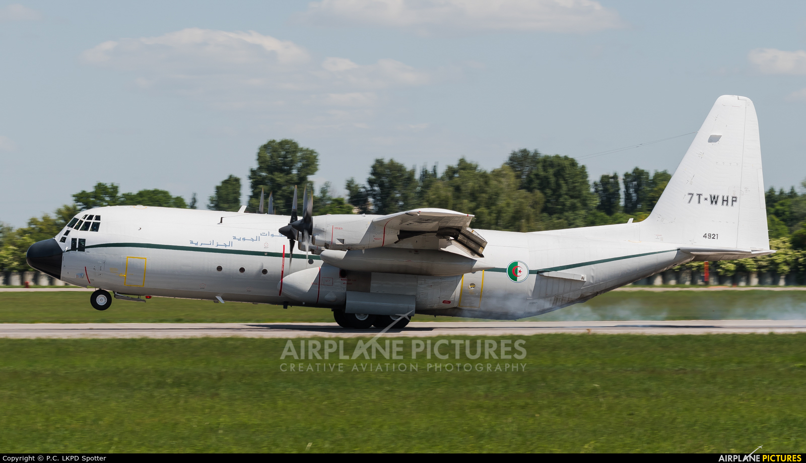 Algeria - Air Force 7T-WHP aircraft at Pardubice