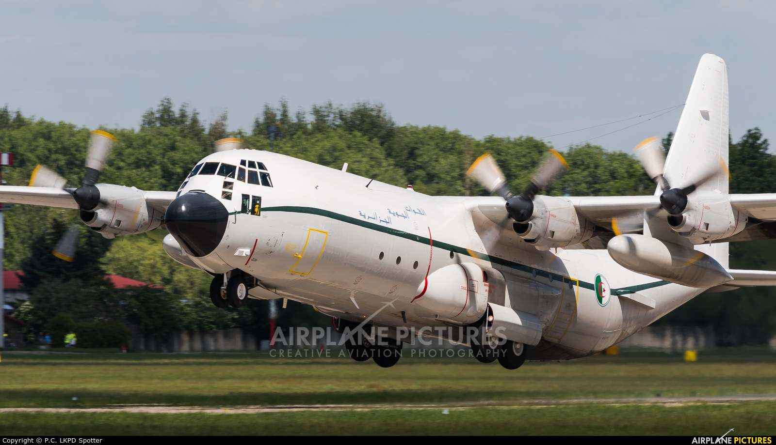 Algeria - Air Force 7T-WHP aircraft at Pardubice