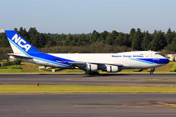 JA01KZ - Nippon Cargo Airlines Boeing 747-400F, ERF