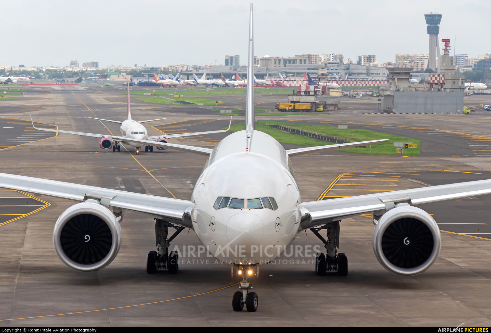 Lufthansa Cargo D-ALFF aircraft at Mumbai - Chhatrapati Shivaji Intl