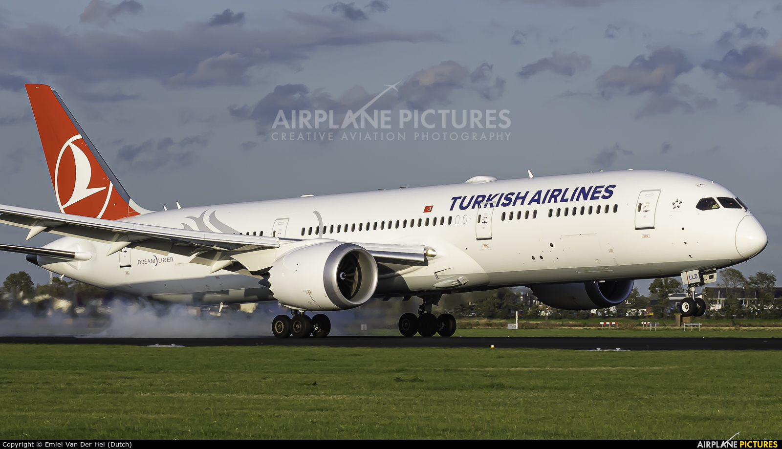 Turkish Airlines TC-LLD aircraft at Amsterdam - Schiphol