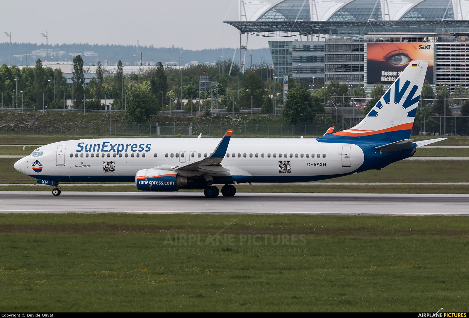 SunExpress Germany D-ASXH aircraft at Munich