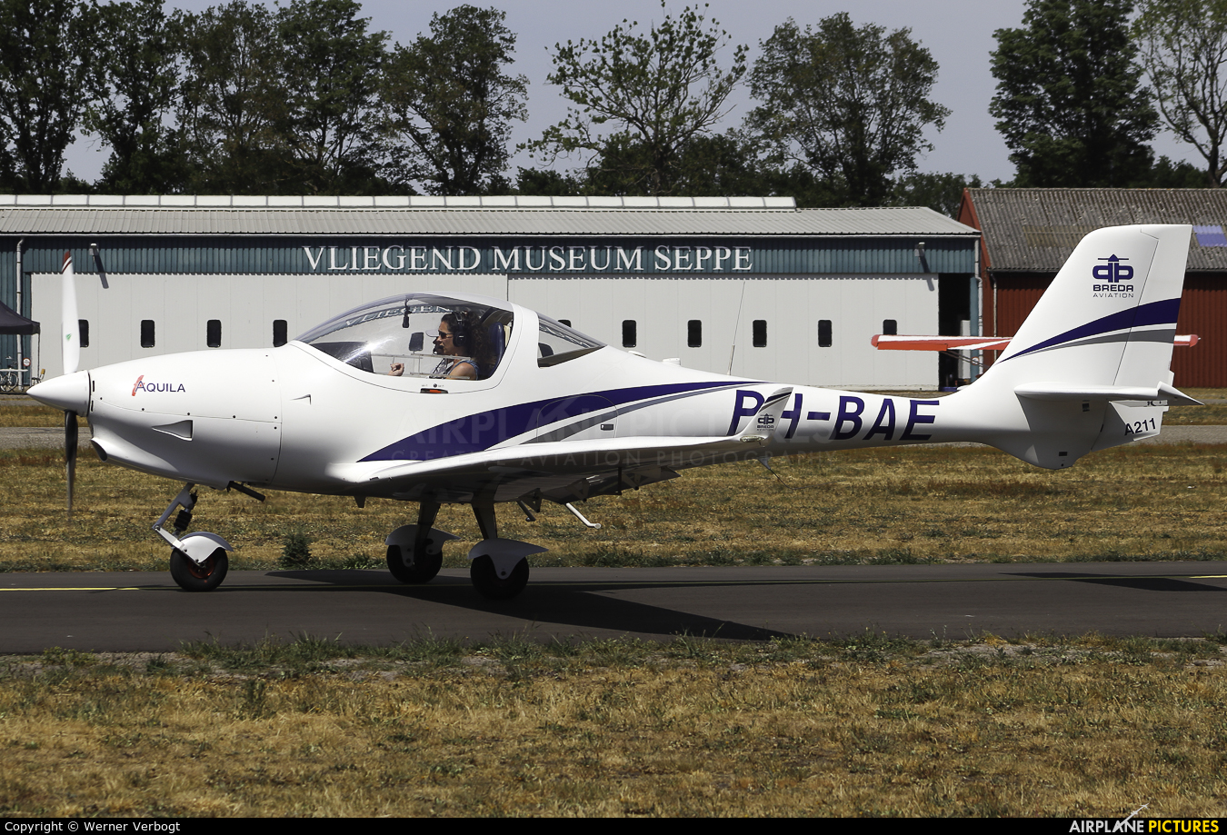 Private PH-BAE aircraft at Hoeven - Seppe