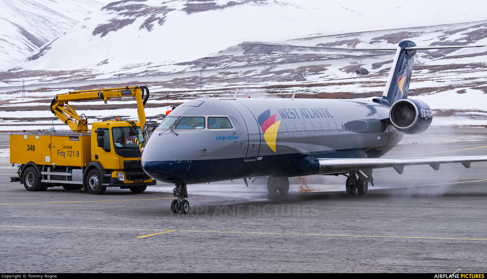 West Atlantic SE-RIF aircraft at Svalbard - Longyearbyen