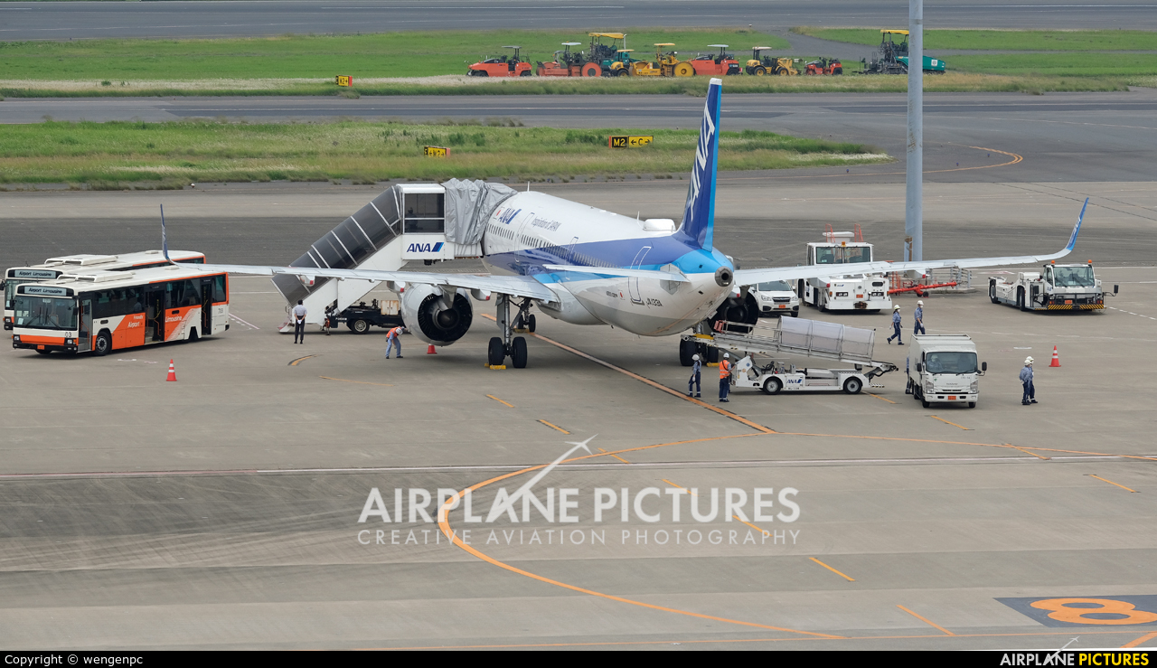 ANA - All Nippon Airways JA133A aircraft at Tokyo - Haneda Intl