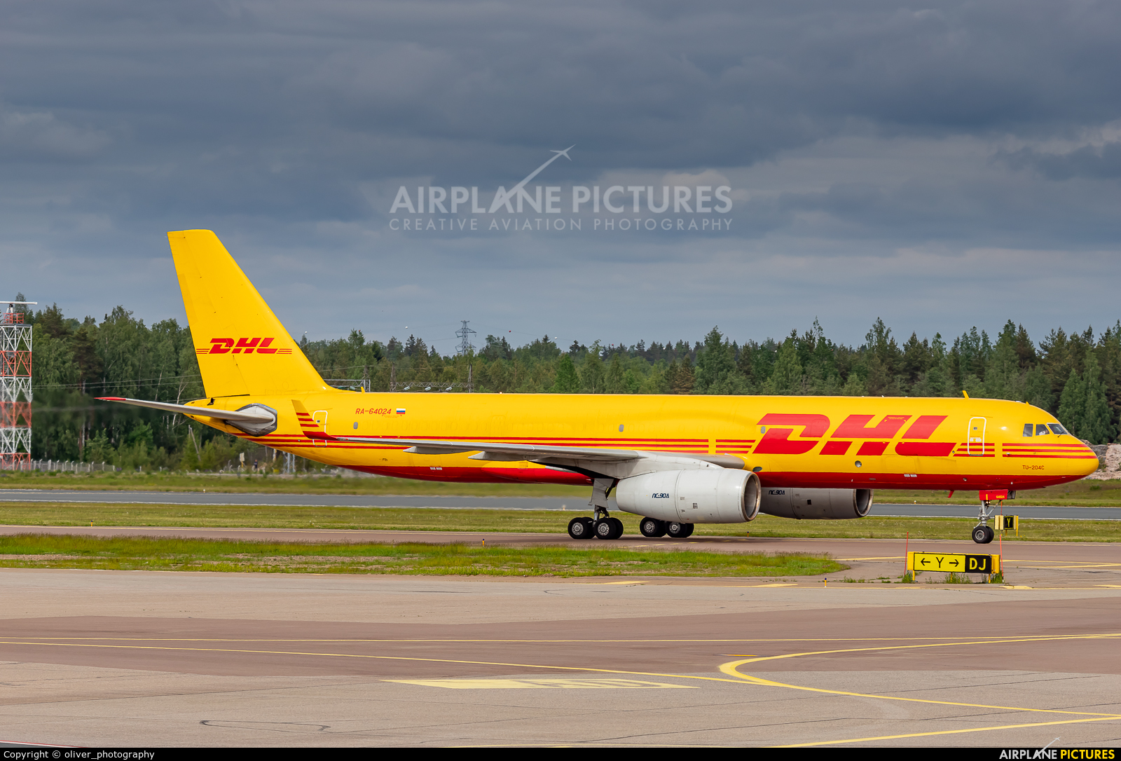 DHL (Aviastar-Tu Cargo) RA-64024 aircraft at Helsinki - Vantaa