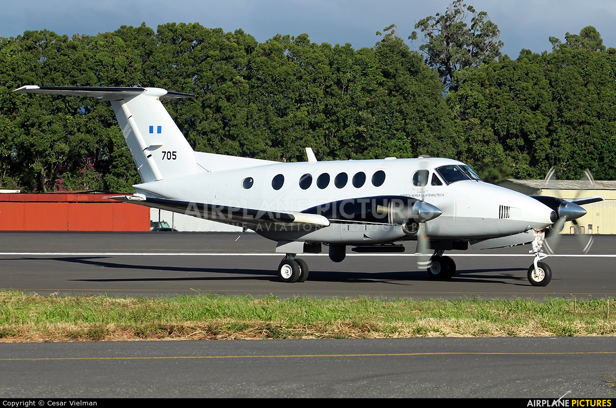 Guatemala - Air Force 705 aircraft at Guatemala - La Aurora