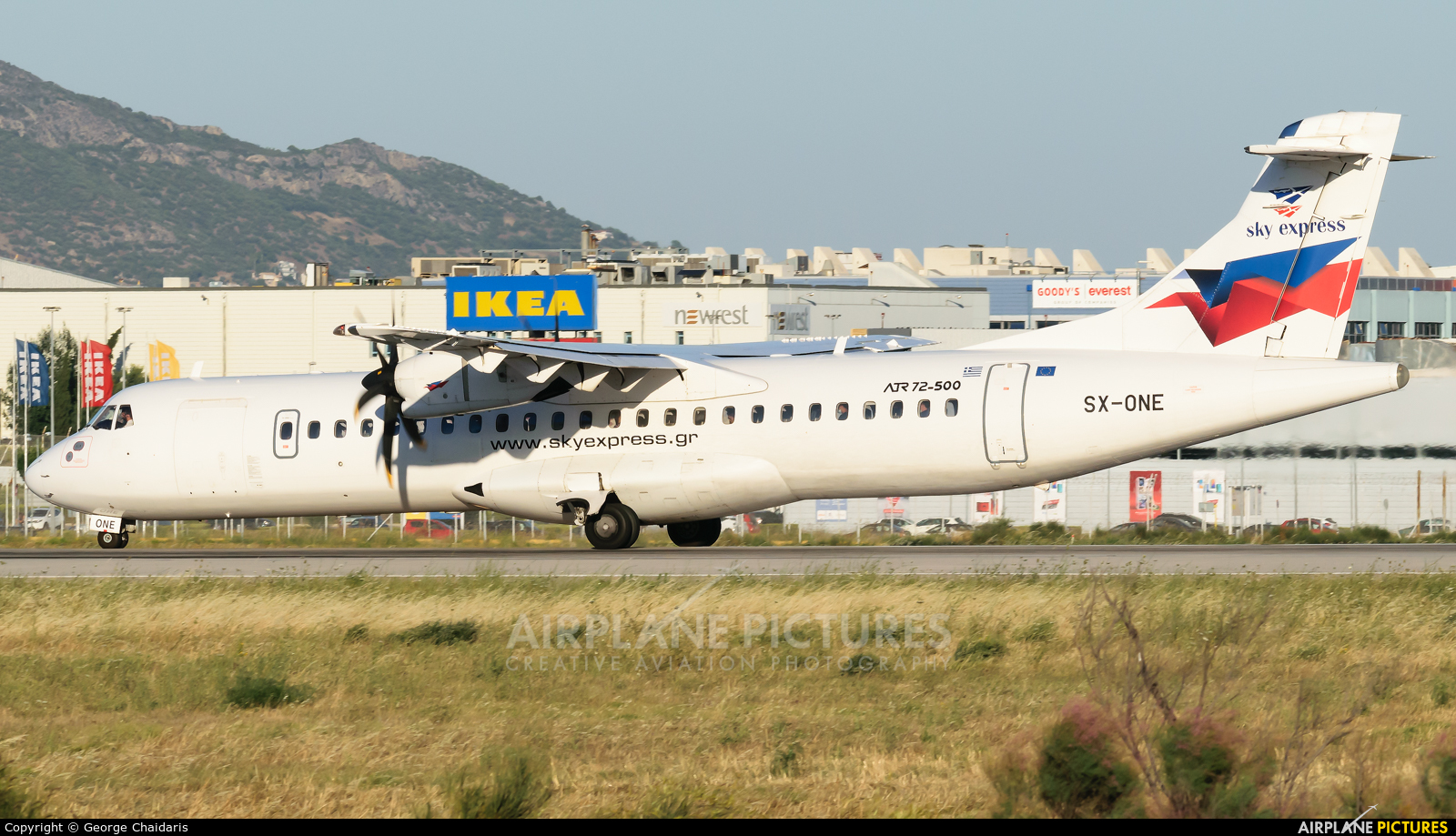 Sky Express SX-ONE aircraft at Athens - Eleftherios Venizelos