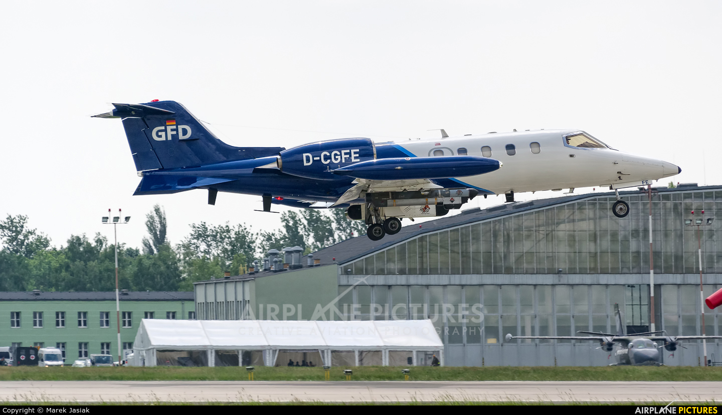 GFD D-CGFE aircraft at Poznań - Krzesiny
