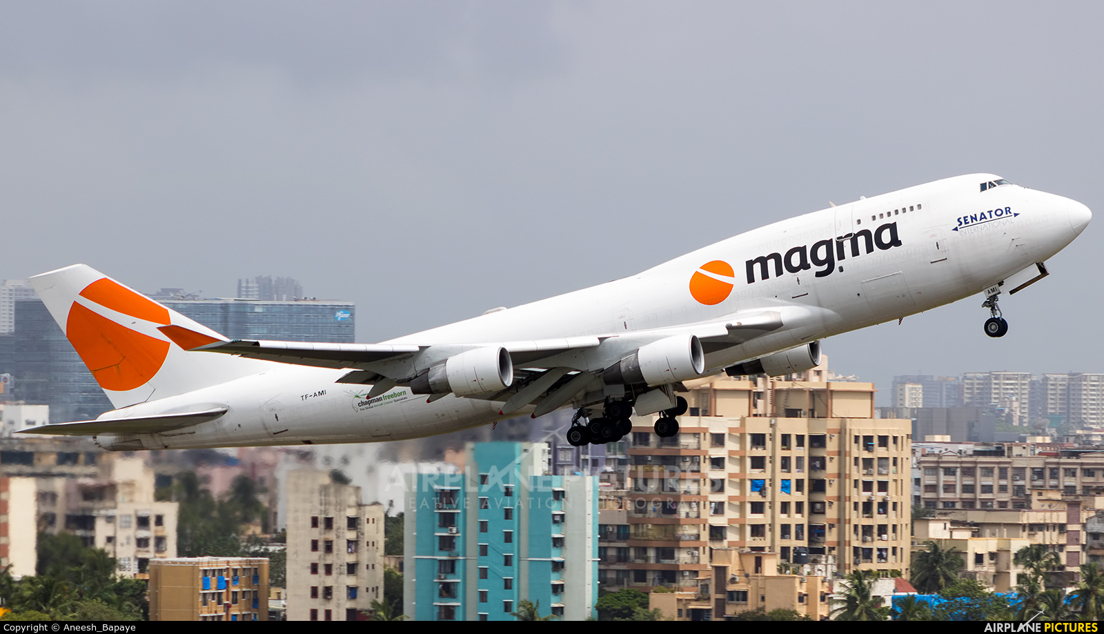 Magma Aviation TF-AMI aircraft at Mumbai - Chhatrapati Shivaji Intl