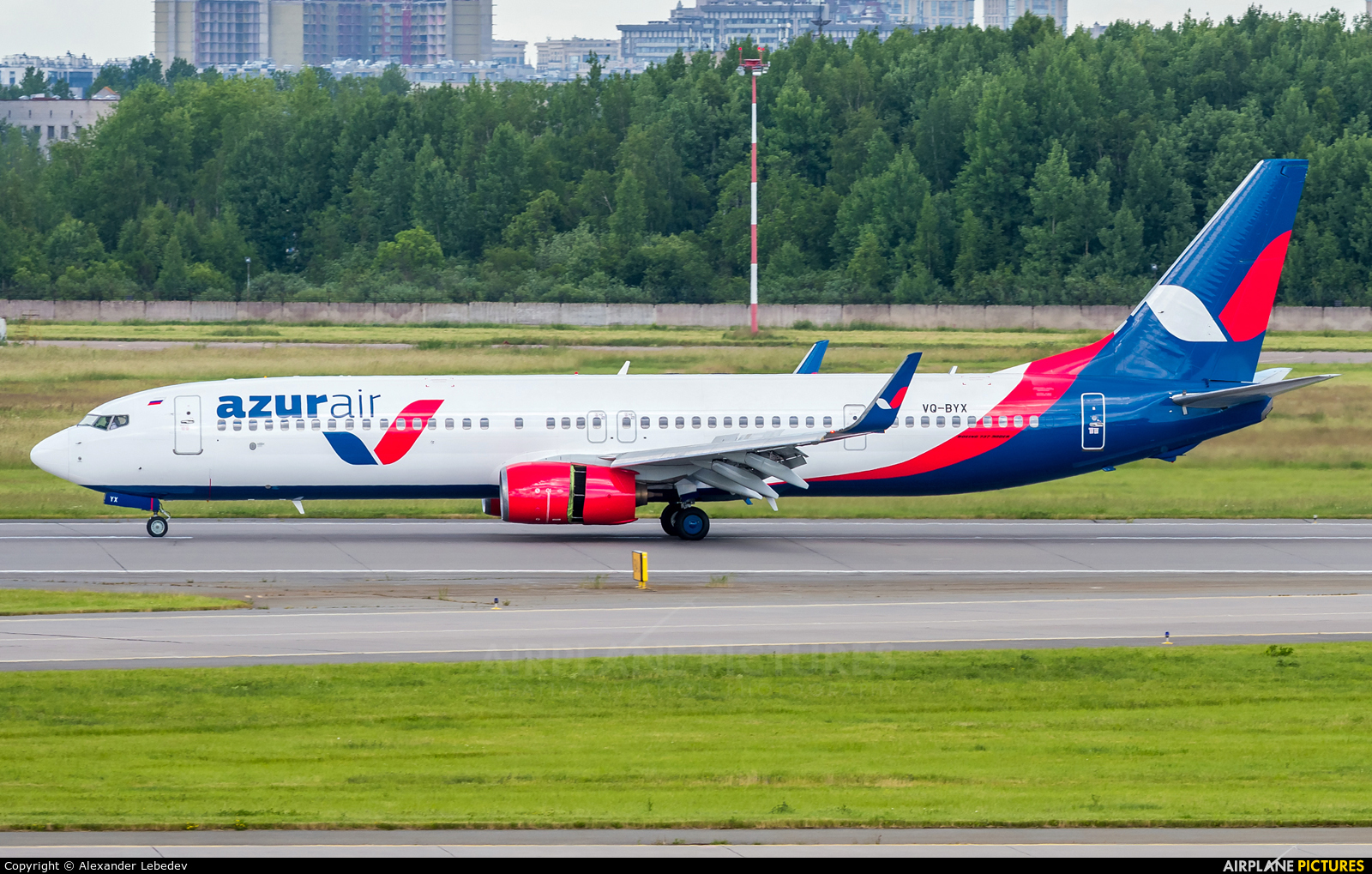 AzurAir VQ-BYX aircraft at St. Petersburg - Pulkovo