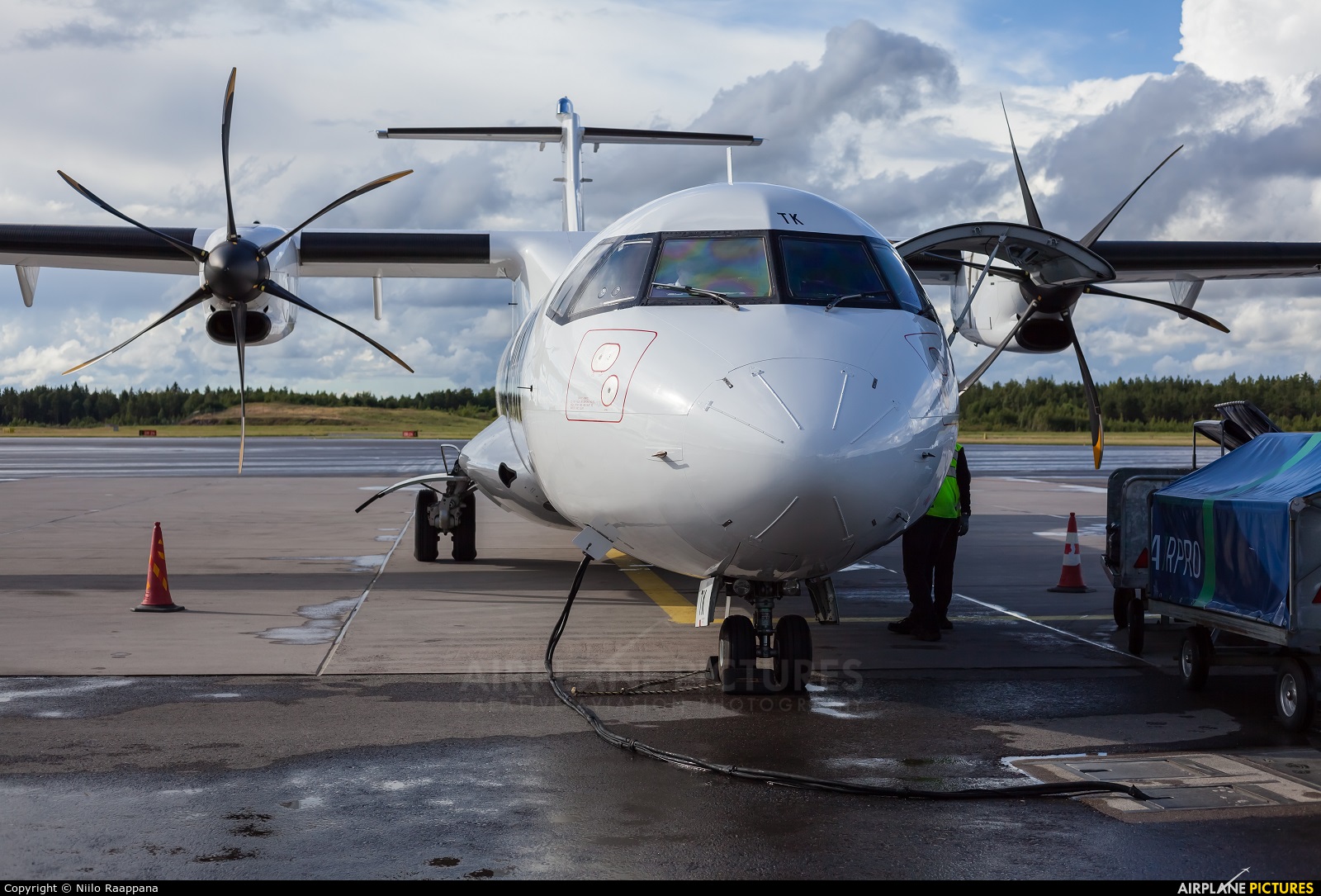 NoRRA - Nordic Regional Airlines OH-ATK aircraft at Turku