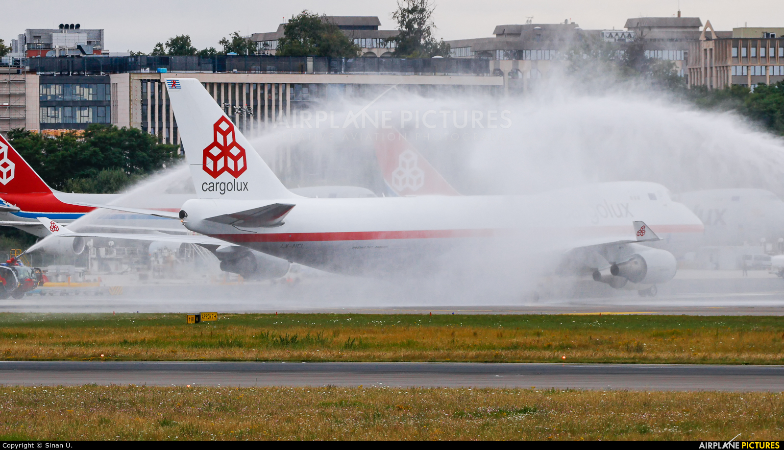 Cargolux LX-NCL aircraft at Luxembourg - Findel