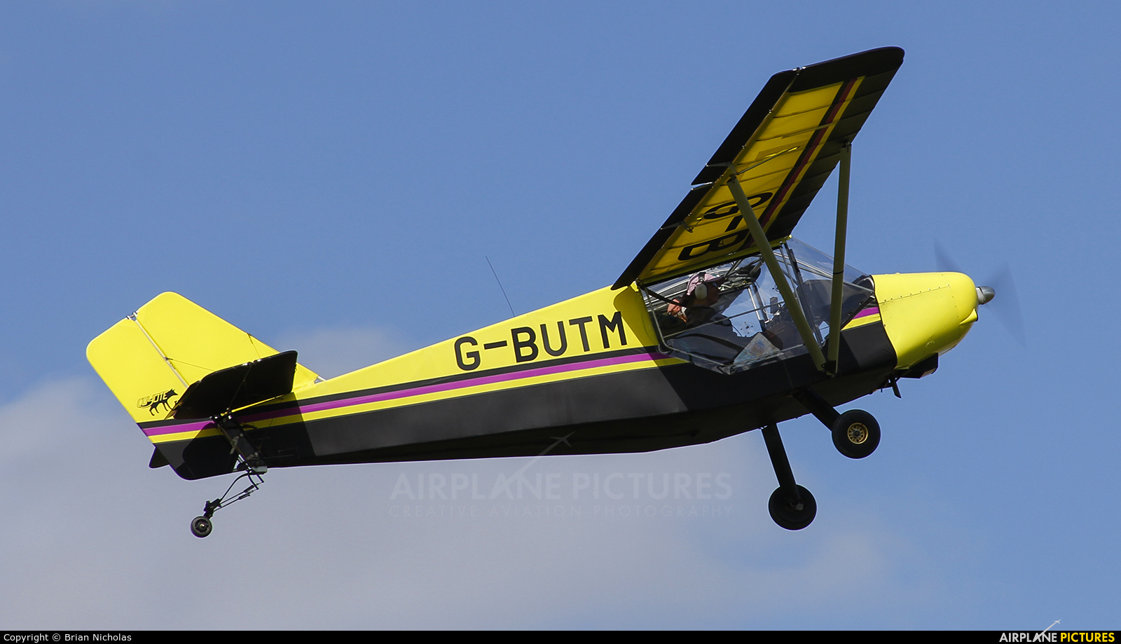 Private G-BUTM aircraft at Northampton / Sywell