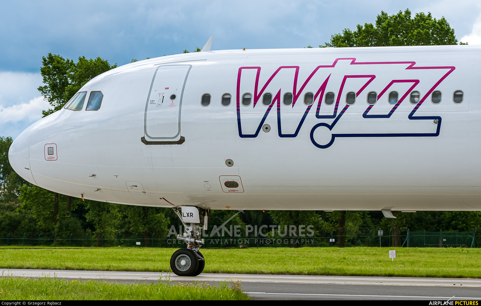 Wizz Air HA-LXR aircraft at Kraków - John Paul II Intl